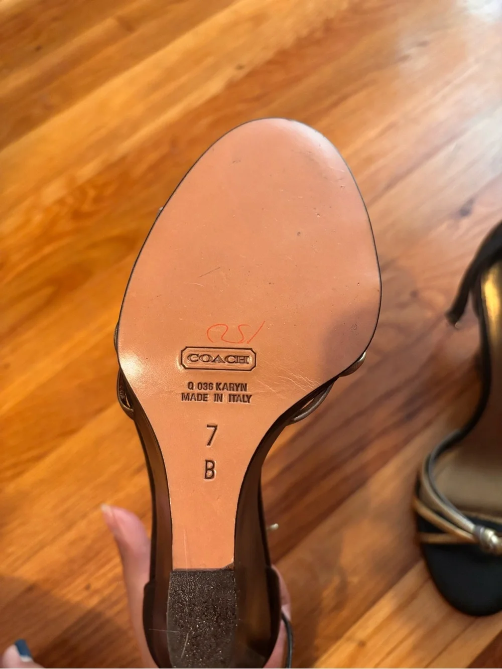 Coach sophisticated ankle